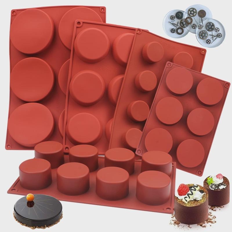 Soap Making Instructions - แม่พิมพ์สบู่ซิลิโคนทรงกลม DIY อุปกรณ์ทำสบู่ทำมือ แม่พิมพ์ซิลิโคนสำหรับช็อกโกแลต เค้ก เทียน