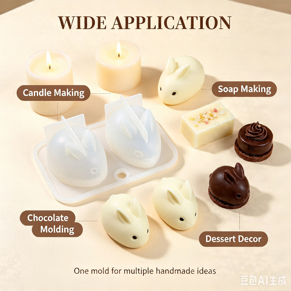 แม่พิมพ์ซิลิโคนรูปกระต่าย 3 มิ - Soap Making Instructions บทวิจารณ์และราคา
