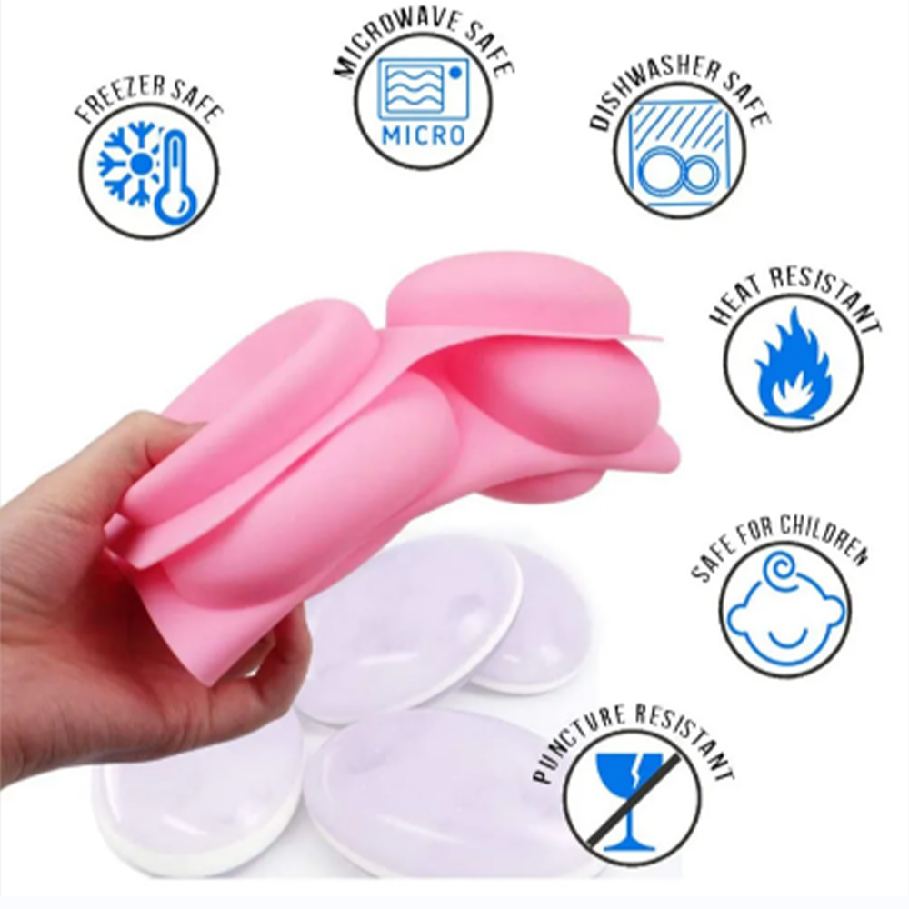 6 ฟันผุมัลติฟังก์ชั่นรูปไข่ซิล - Soap Making Instructions บทวิจารณ์และราคา