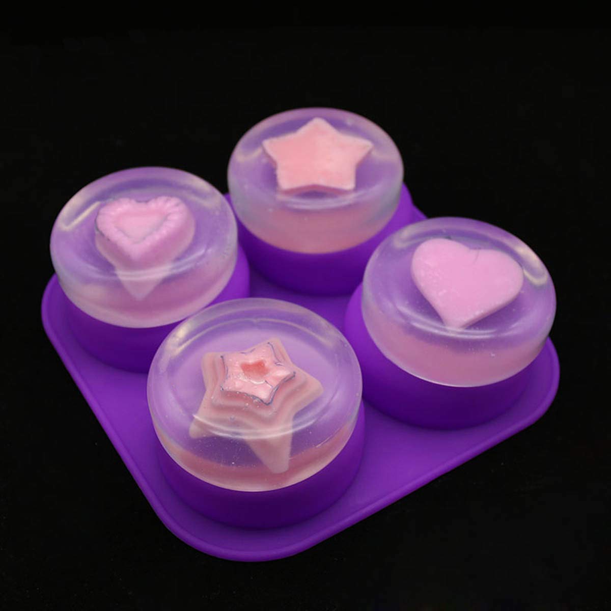 1-2 ชิ้น แม่พิมพ์ซิลิโคนทรงกลม - Soap Making Instructions บทวิจารณ์และราคา