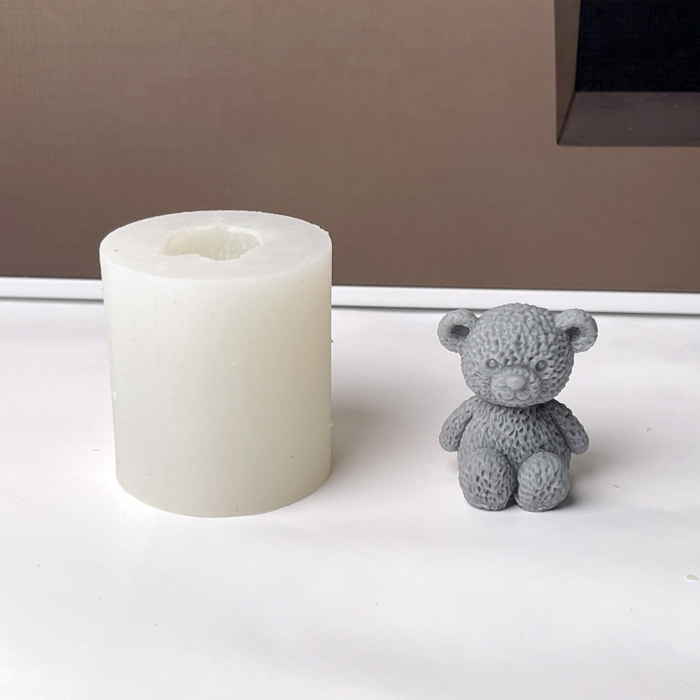 3D น่ารักหมีเทียนทําแม่พิมพ์ M - Soap Making Gifts บทวิจารณ์และราคา