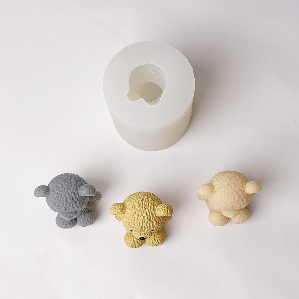 3D น่ารักหมีเทียนทําแม่พิมพ์ M - Soap Making Gifts บทวิจารณ์และราคา